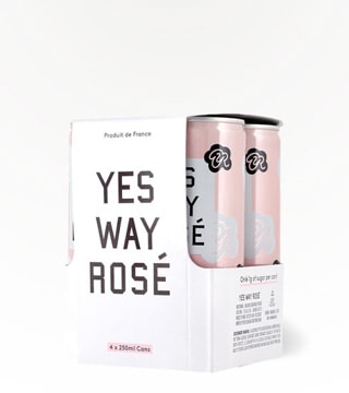 Yes Way Rosé Rosé 4 Cans 250 ml