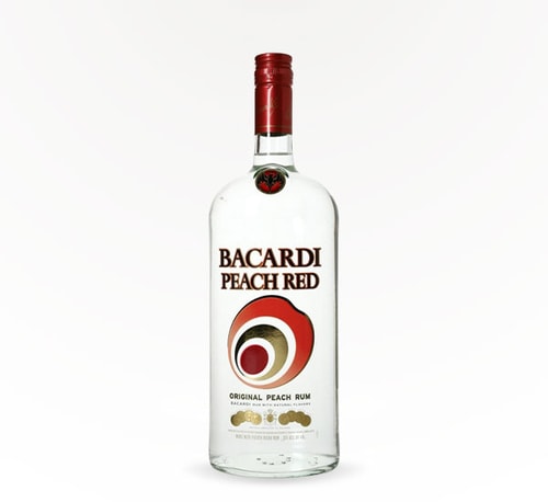 Bacardi Peach Red Rum 1.75L (Bottle)