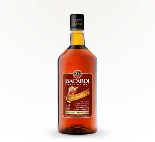 Bacardi Party Drinks Rum Island Iced Tea 750ml Bottle