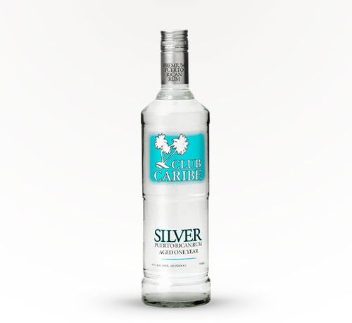 Club Caribe Silver Puerto Rican Rum 750ml (Bottle)