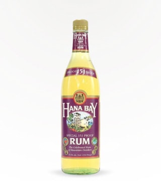 Hana Bay 151 Proof Rum 1L (Bottle)