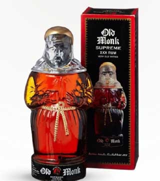 Old Monk Supreme Rum 750ml (Bottle)