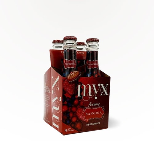 Myx Fusions Sangria Red Berry 4 Bottles (187ml)