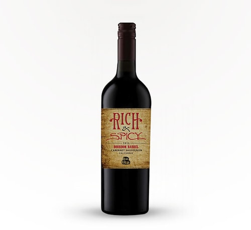 Rich and Spicy 2015 Cabernet Sauvignon Aged in Bourbon Barrels 750ml (Bottle)