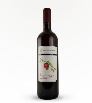 Saba Yair's Winery Pomegranate Semi Sweet 750ml Bottle