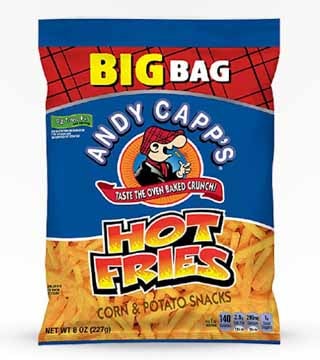 Andy Capp's Hot Fries 8 oz