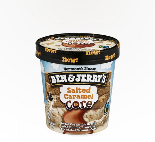 Ben and Jerry's Core Salted Caramel 16oz Can