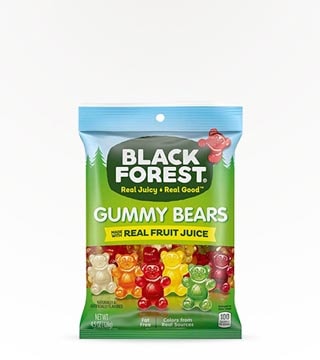 Black Forest Gummy Worm Candy 4.5 oz