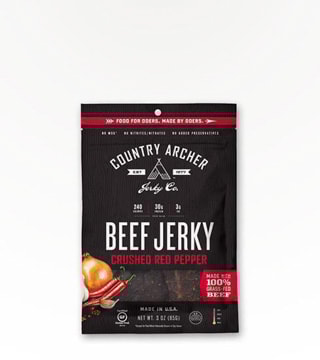 Country Archer Crushed Red Pepper Beef Jerky 1.25 oz