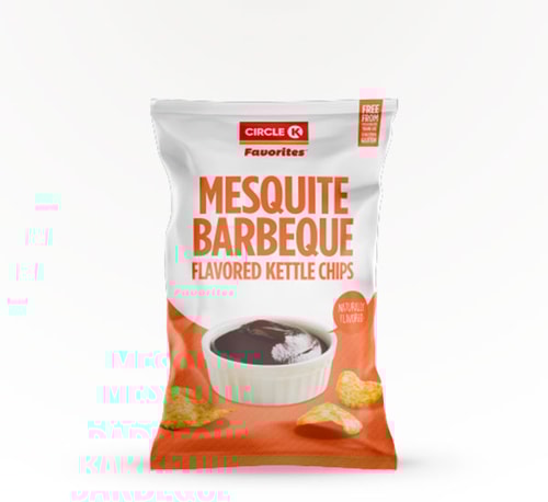 Circle K Favorites Mesquite Barbeque Kettle Chips 8 oz