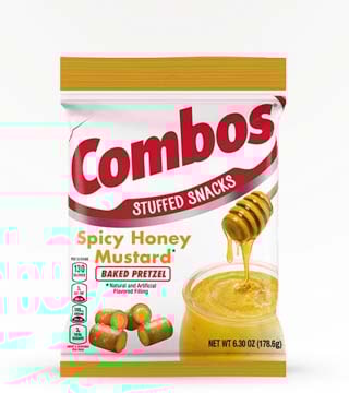 Combos Spicy Honey Mustard 6.3 oz