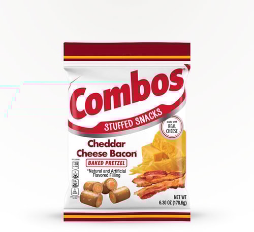 Combos Cheddar Cheese Bacon Baked Pretzel 6.3 oz