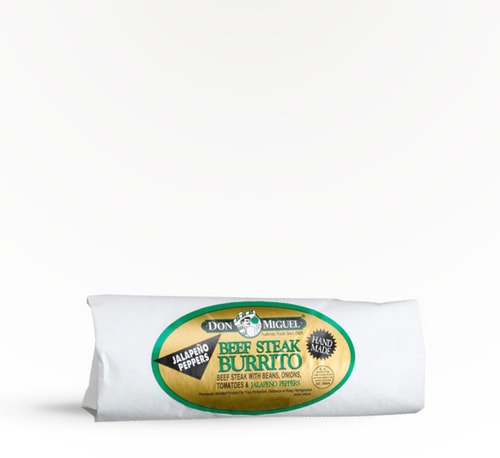 Don Miguel Beef Steak and Jalapeño Burrito 14oz (Bottle)