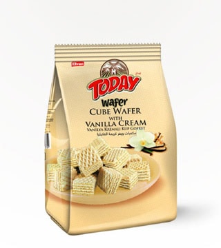 Elvan Today Vanilla Cream Cube Wafer 200 g