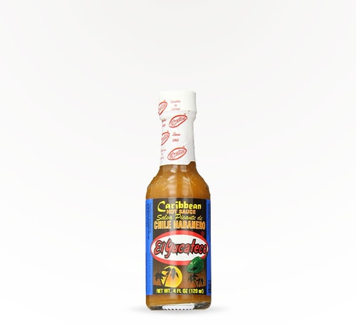 El Yucateco Caribbean Chile Habanero Hot Sauce 4 oz