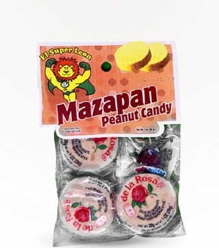El Super Leon Mazapan Peanut Candy 3 oz