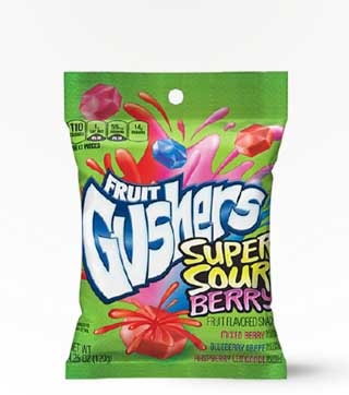 Fruit Gushers Super Sour Berry 4.25 oz