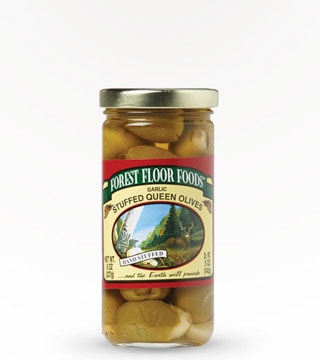 Forest Floor Foods Garlic Stuffed Queen Olives 8 oz
