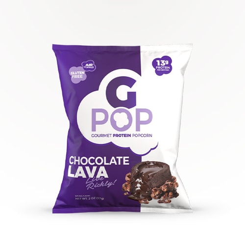 G Pop Chocolate Lava Cake Protein Popcorn 2 oz