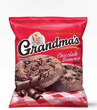 Grandma's Chocolate Brownie Cookies 2.875 oz