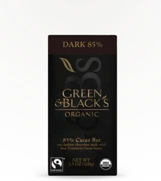 Green and Black's Organic 85 Percent Dark Chocolate 3.5 oz