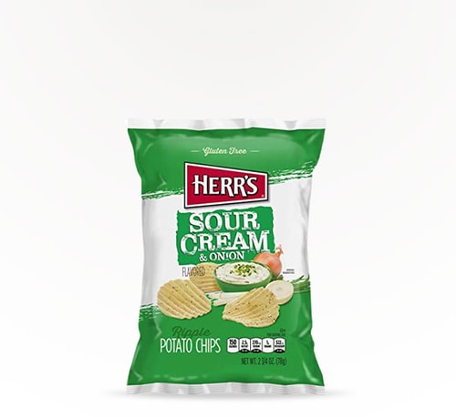 Herr's Sour Cream and Onion Chips 2.75 oz