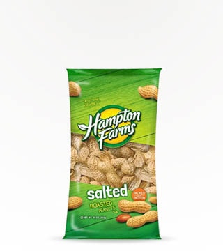 Hampton Farms Salted and Roasted Peanuts 10 oz