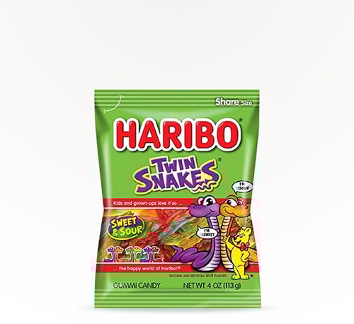 Haribo Twin Snakes 4 oz