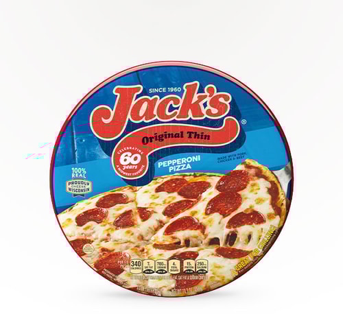 Jack's Original Thin Crust Pepperoni Pizza 14.39 oz