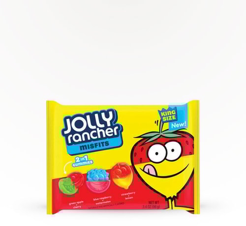 Jolly Rancher Misfits Assorted Fruit Candy 3.4 oz