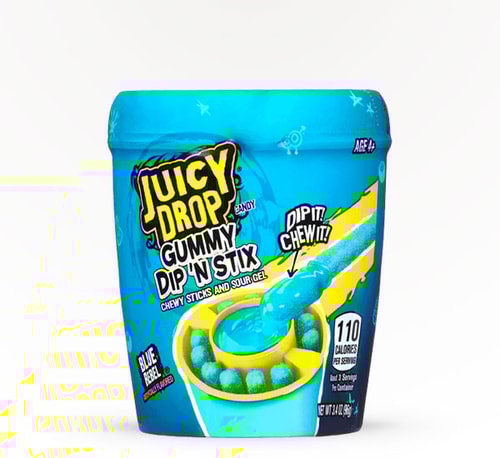 Juicy Drop Dip 'N Stix Gummy Candy 3.4 oz