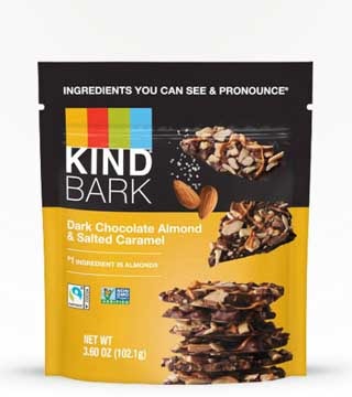 Kind Bark Dark Chocolate Almond and Salted Caramel 3.6 oz