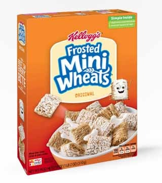 Kellogg's Frosted Mini Wheats 18 oz