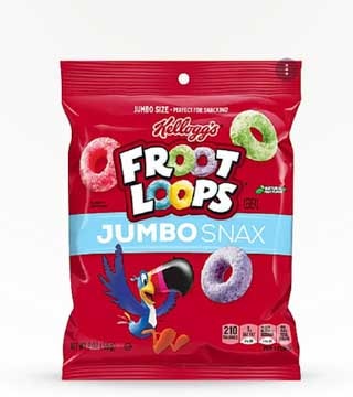Kellogg's Froot Loops Jumbo Snax 2 oz