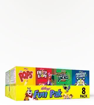 Kellogg's Fun Pak Cereal Variety Pack 8 Pack