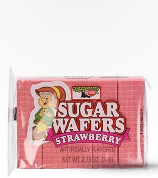 Keebler Sugar Wafers Strawberry 2.75 oz