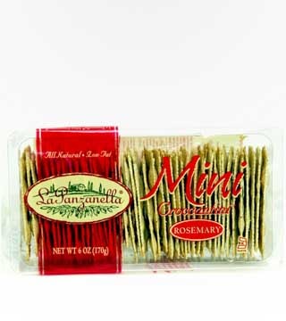 La Panzanella Mini Rosemary Crackers 6 oz