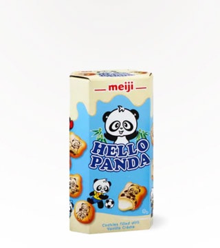 Meiji Hello Panda Vanilla Creme Filled Cookies 2.1 oz