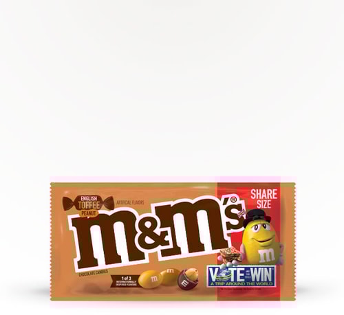 M and M's English Toffee Peanut 3.27 oz