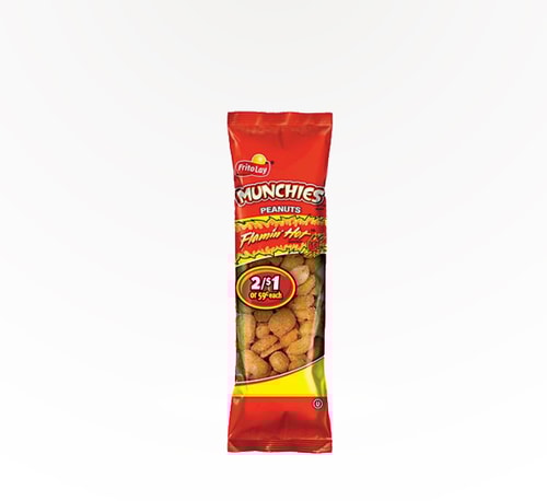 Frito Lay Munchies Flamin' Hot Peanuts 1.625 oz