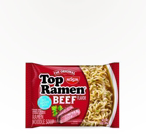 Nissin Top Ramen Beef 3 oz
