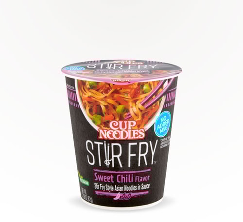 Nissin Cup Noodles Stir Fry Sweet Chili Flavor 2.89 oz