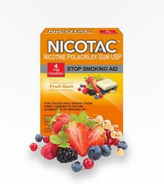 Nicotac 2 mg Fruit Gum 10 Pack