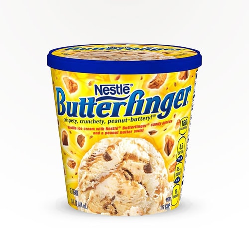 Butterfinger Ice Cream 14oz (Bottle)