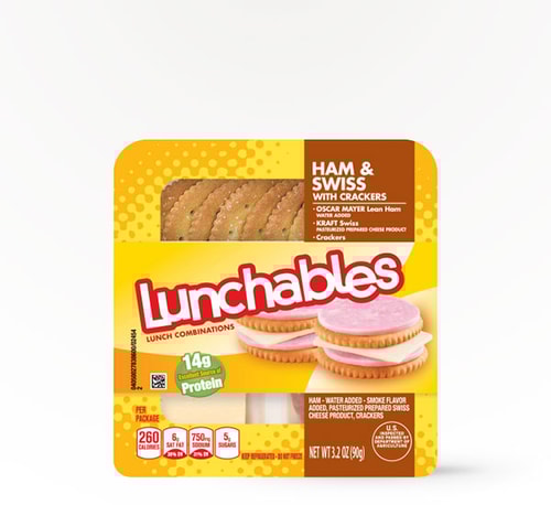 Oscar Mayer Ham and Swiss Cheese with Crackers Lunchable 3.2 oz