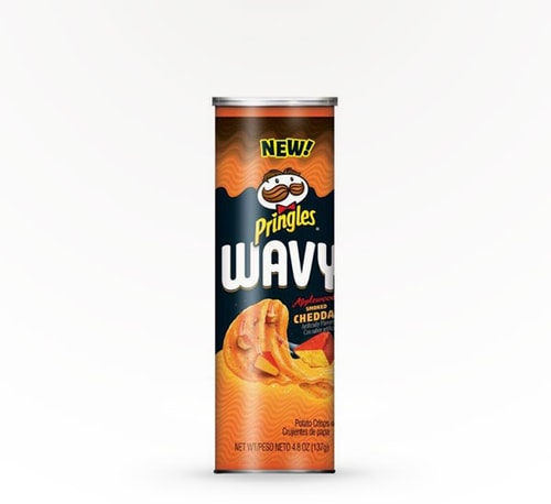 Pringles Wavy Applewood Smoked Cheddar 4.8 oz