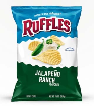 Ruffles Jalapeño Ranch 8.5 oz