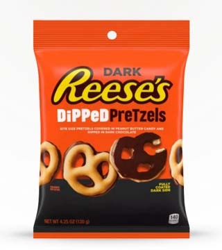Reese's Dipped Pretzels Dark Chocolate 4.25 oz
