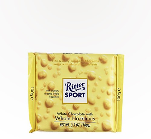 Ritter Sport White Chocolate with Whole Hazelnuts 3.5 oz