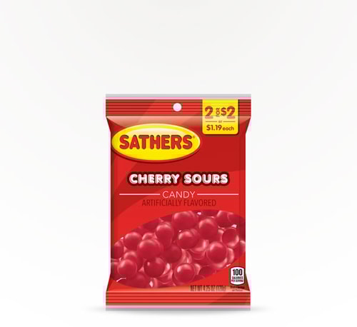Sathers Cherry Sours 4.25 oz